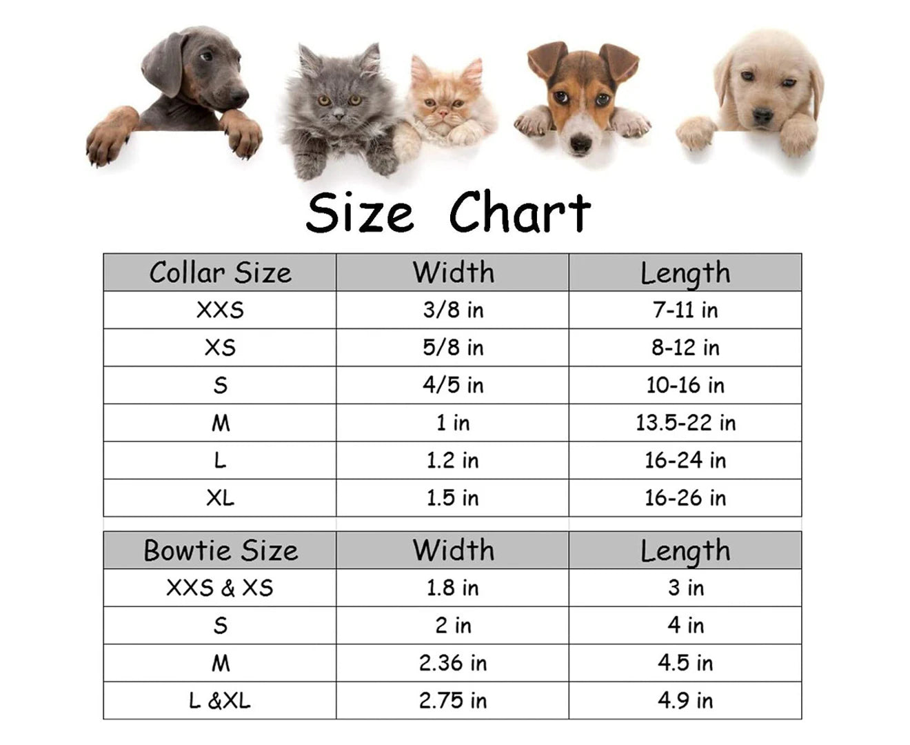 Lionet Paws Silk Dog Collar with Bowtie - Comfortable Adjustbale Cute Bow Tie Dog Collar With